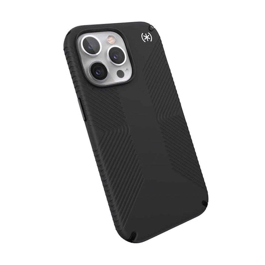 Speck - Black Presidio Grip - iPhone 13 Pro