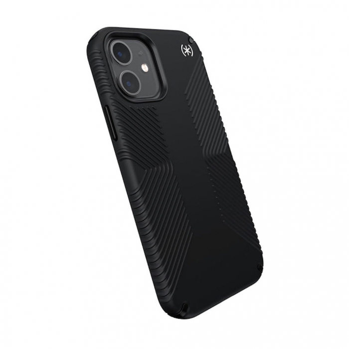 Speck - Black Presidio Grip - iPhone 12 / 12 Pro