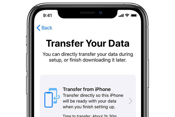 iPhone Quick Start Setup